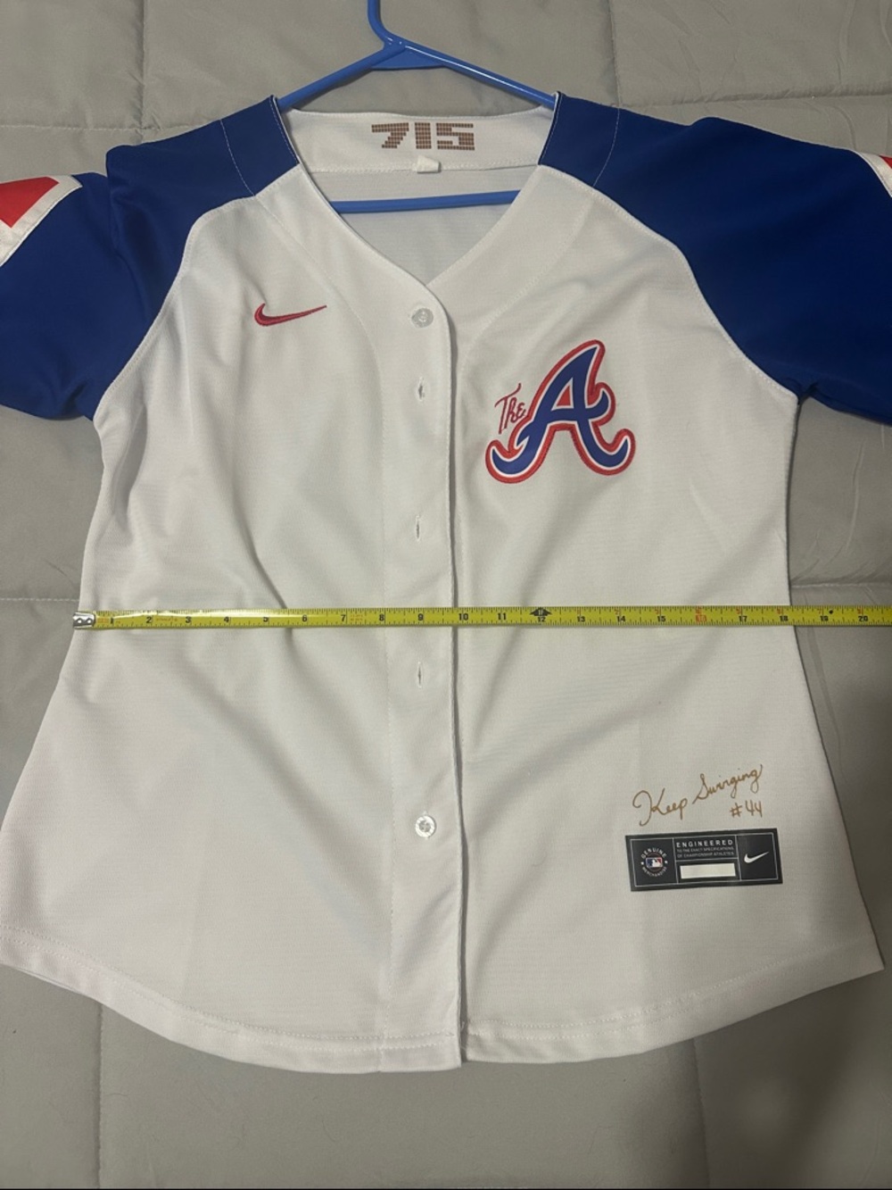 Nike Women's Large Atlanta Braves Jersey - City Connect - Picture 2 of 11